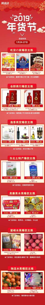 宣城2019翼支付年货节参与商户